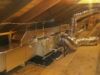 Trane AC installation in attic.